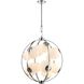 Concentro 12 Light 25 inch Polished Chrome Pendant Ceiling Light