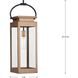 Union Square 1 Light 7 inch Antique Copper Hanging Lantern Ceiling Light, Design Series