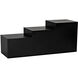 Stein 48 X 48 inch Matte Black Coffee Table