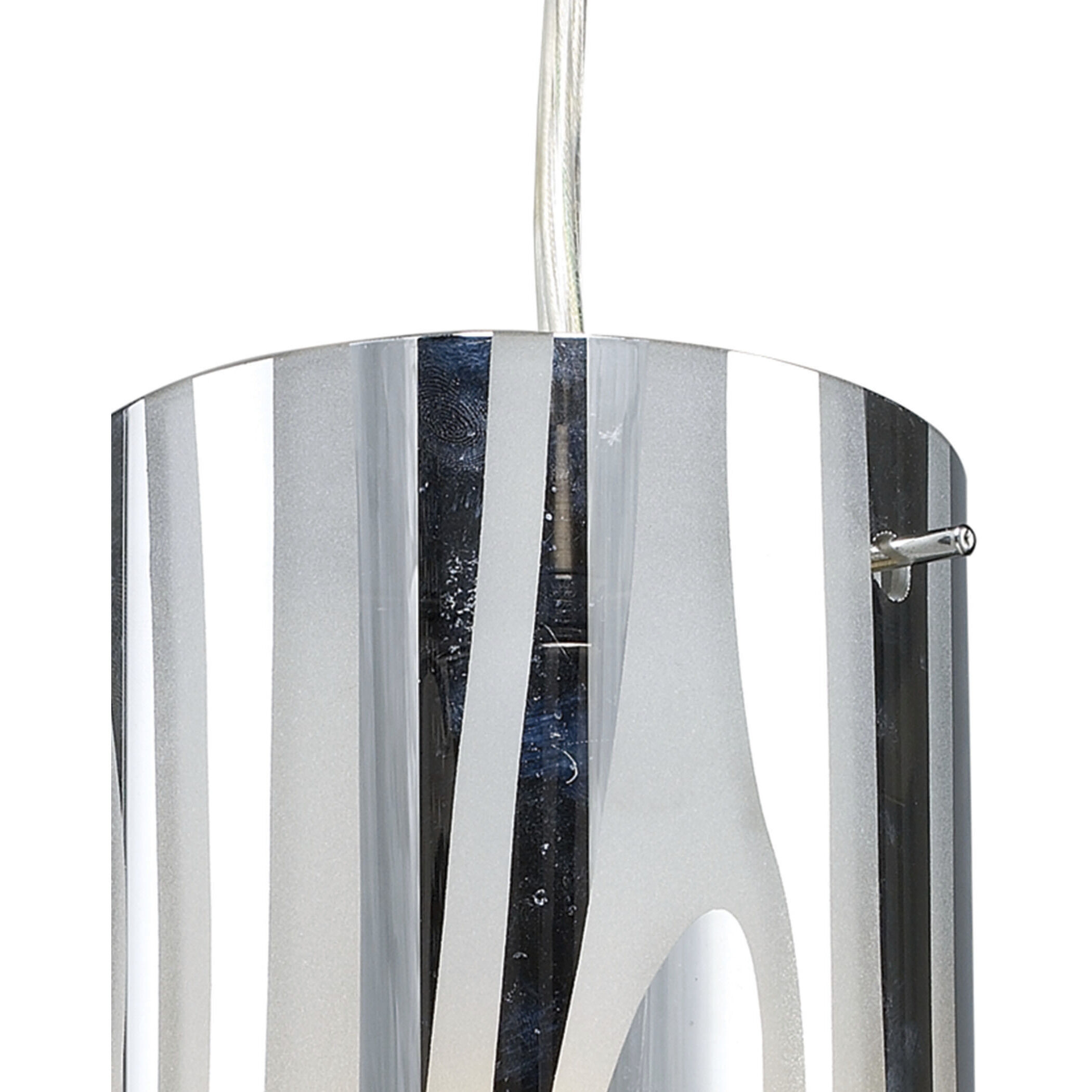 Chromia 1 Light 4 inch Polished Chrome Mini Pendant Ceiling Light