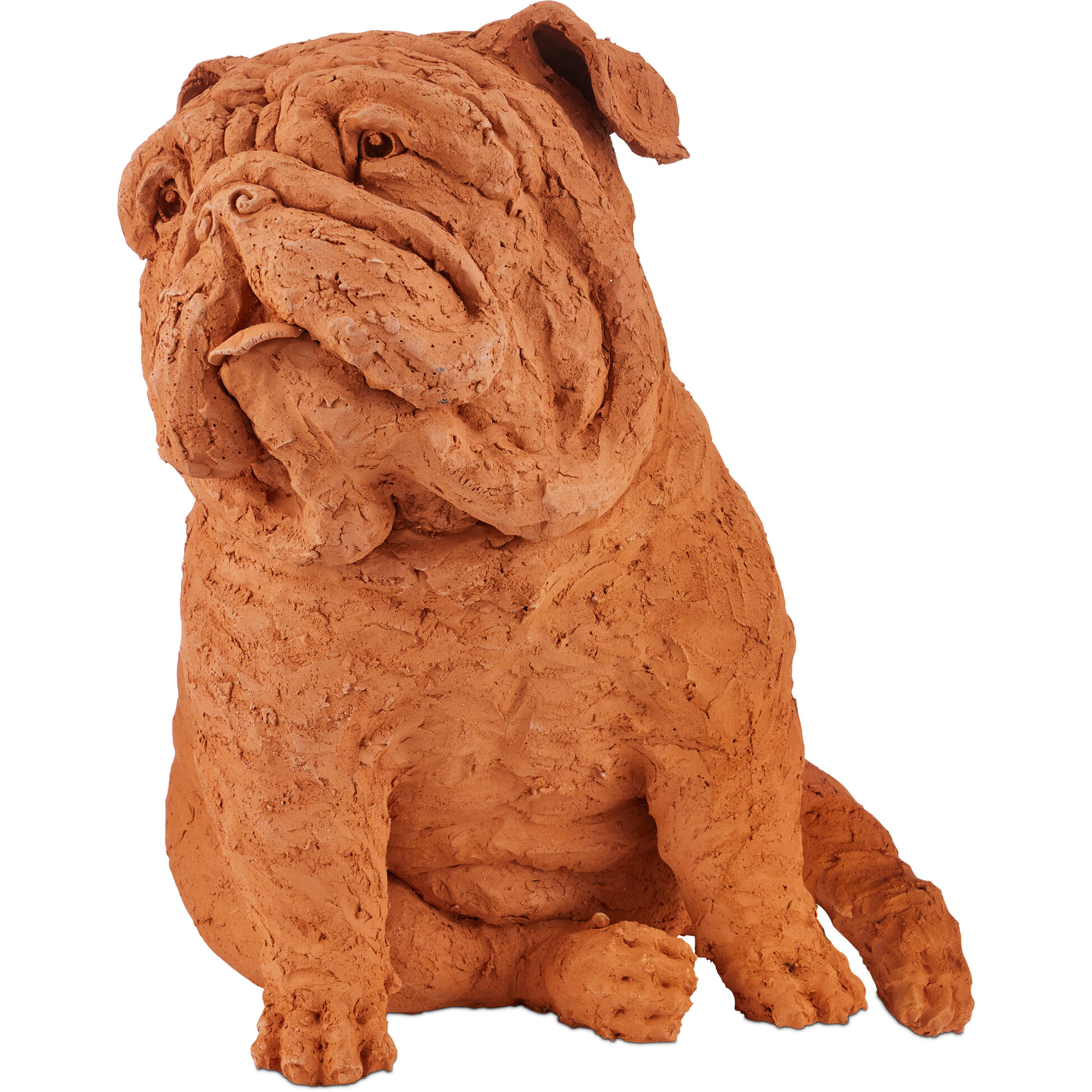 Leonard Churchill the Bulldog 23 X 16 inch Sculpture
