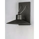 Civic LED 8 inch Architectural Bronze Outdoor Wall Mount