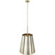 Peep Show 6 Light 16 inch Sunwashed Silver and Brushed Sienna Foyer Light Ceiling Light