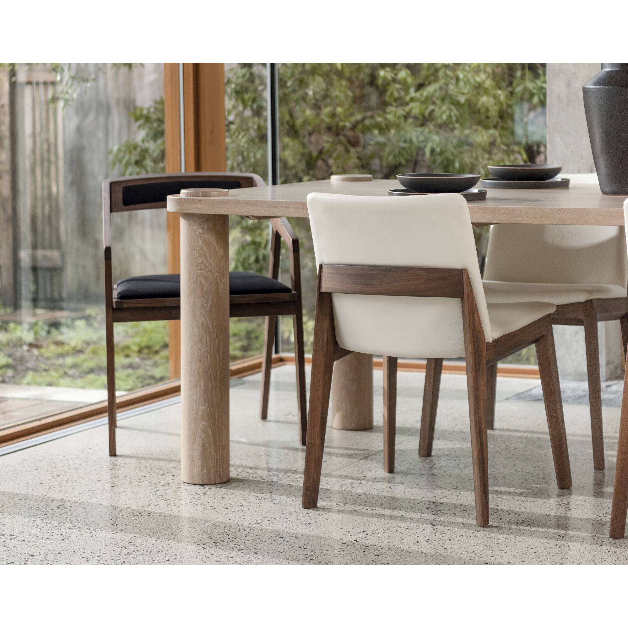 Padma Brown Arm Chair