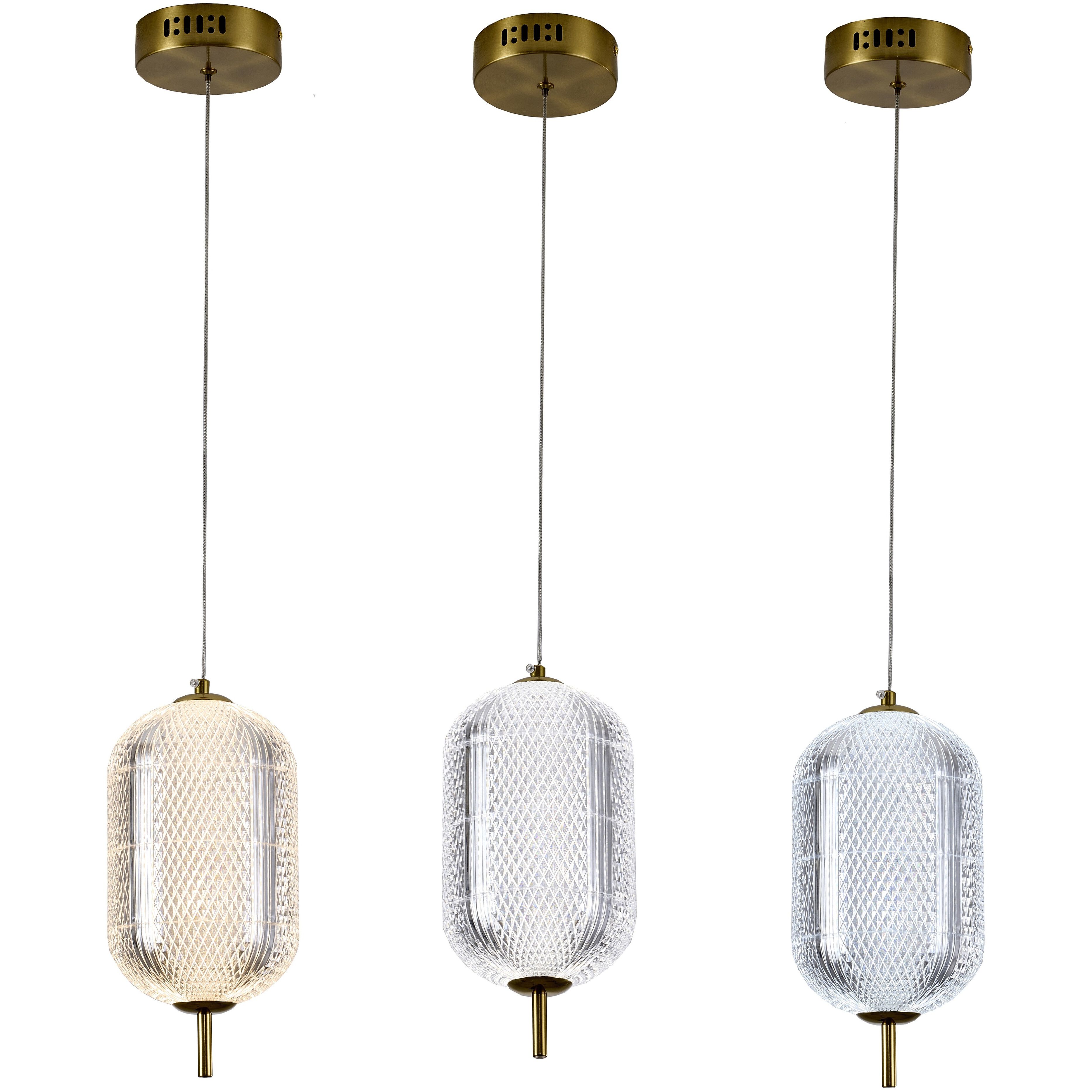 Canada Pendant Ceiling Light in Brass