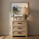 Scottie Natural Oak and Dark Bronze 3 Drawer Chest