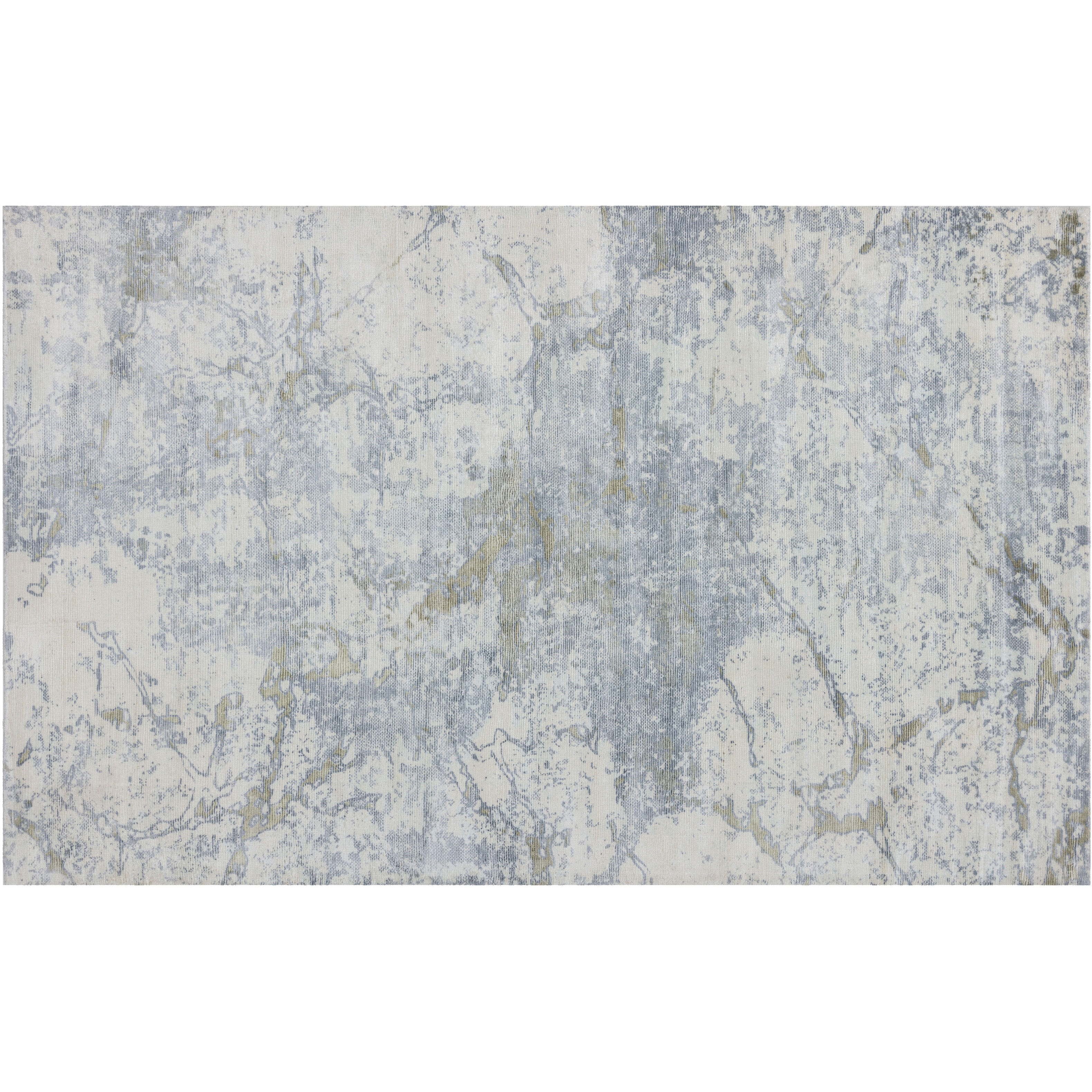 Marrakech 96 X 60 inch Grey Indoor Hand-Loomed Rug, Hand-Loomed