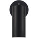 Robbie 1 Light 5 inch Matte Black Sconce Wall Light