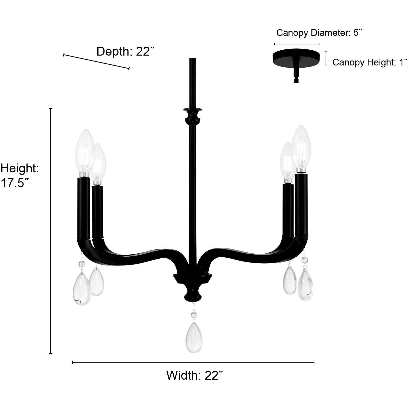 Viremont 4 Light 22 inch Vintage Brass Chandelier Ceiling Light
