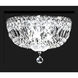 Prestige 3 Light 12 inch Silver Flush Mount Ceiling Light