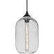 Omega 12 1 Light Black Outdoor Pendant