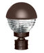 3061 Series 1 Light 13 inch Bronze Outdoor Post Mount, Costaluz