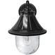 Orion LED 13 inch Black Outdoor Wall Sconce, Solar
