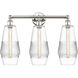 Windham 3 Light 25 inch Polished Nickel Bath Vanity Light Wall Light
