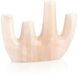 Pronged Stone 10 X 7 inch Candleholder, Small