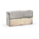 Chelsea House Zinc/Rusticated Whtie Planter, Large