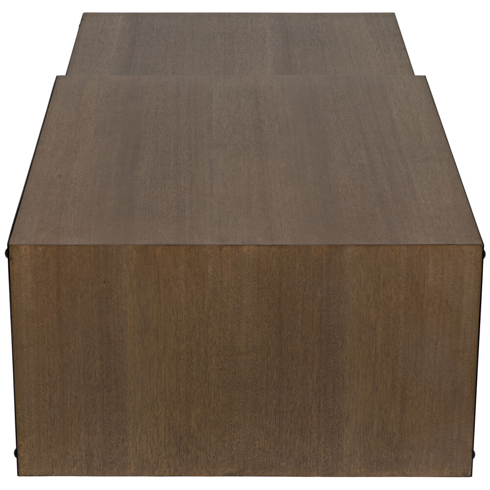 Nido 68 X 32 inch Matte Black Coffee Table