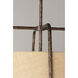 Pitchfork 1 Light 9 inch Oil Rubbed Bronze Single Pendant Ceiling Light