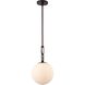 Concentro 1 Light 10 inch Dark Bronze Pendant Ceiling Light