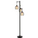 Signature 72 inch 60 watt Bronze Floor Lamp Portable Light