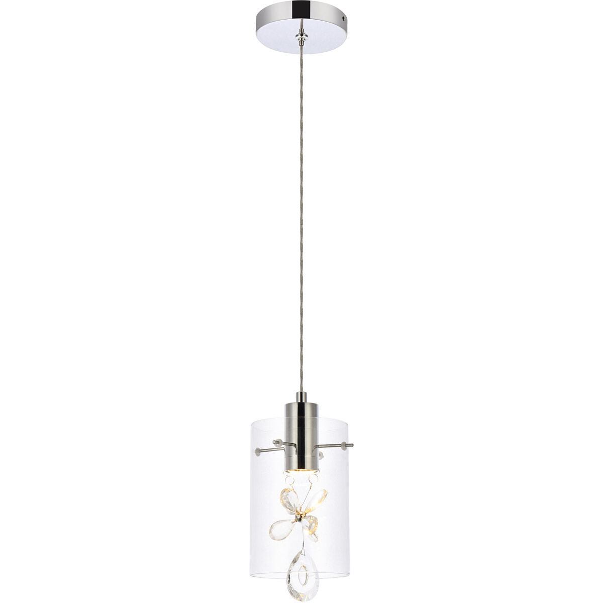 Hana 1 Light 6.50 inch Pendant