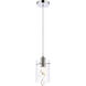 Hana 1 Light 7 inch Chrome Pendant Ceiling Light