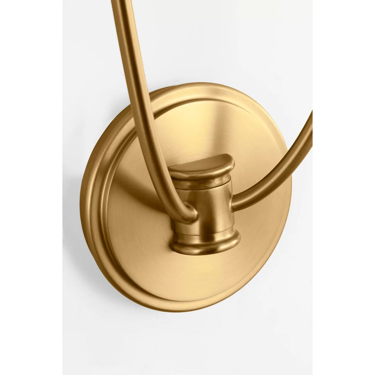 C&M by Chapman & Myers Marina 2 Light 14.5 inch Burnished Brass Double Sconce Wall Light