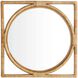 Pemba 24 X 24 inch Brown Mirror, Small