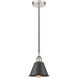 Edison Smithfield 1 Light 7 inch Polished Nickel Mini Pendant Ceiling Light