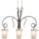 Tribecca 3 Light 37 inch Pearl Silver Island Light Ceiling Light in Frost (FROST)