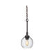 Galveston 1 Light 7 inch Rubbed Bronze Mini Pendant Ceiling Light