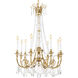 Duvaux 8 Light 31.5 inch Antique Gold Chandelier Ceiling Light