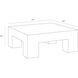 Renley 40 X 40 inch Black Outdoor Coffee Table