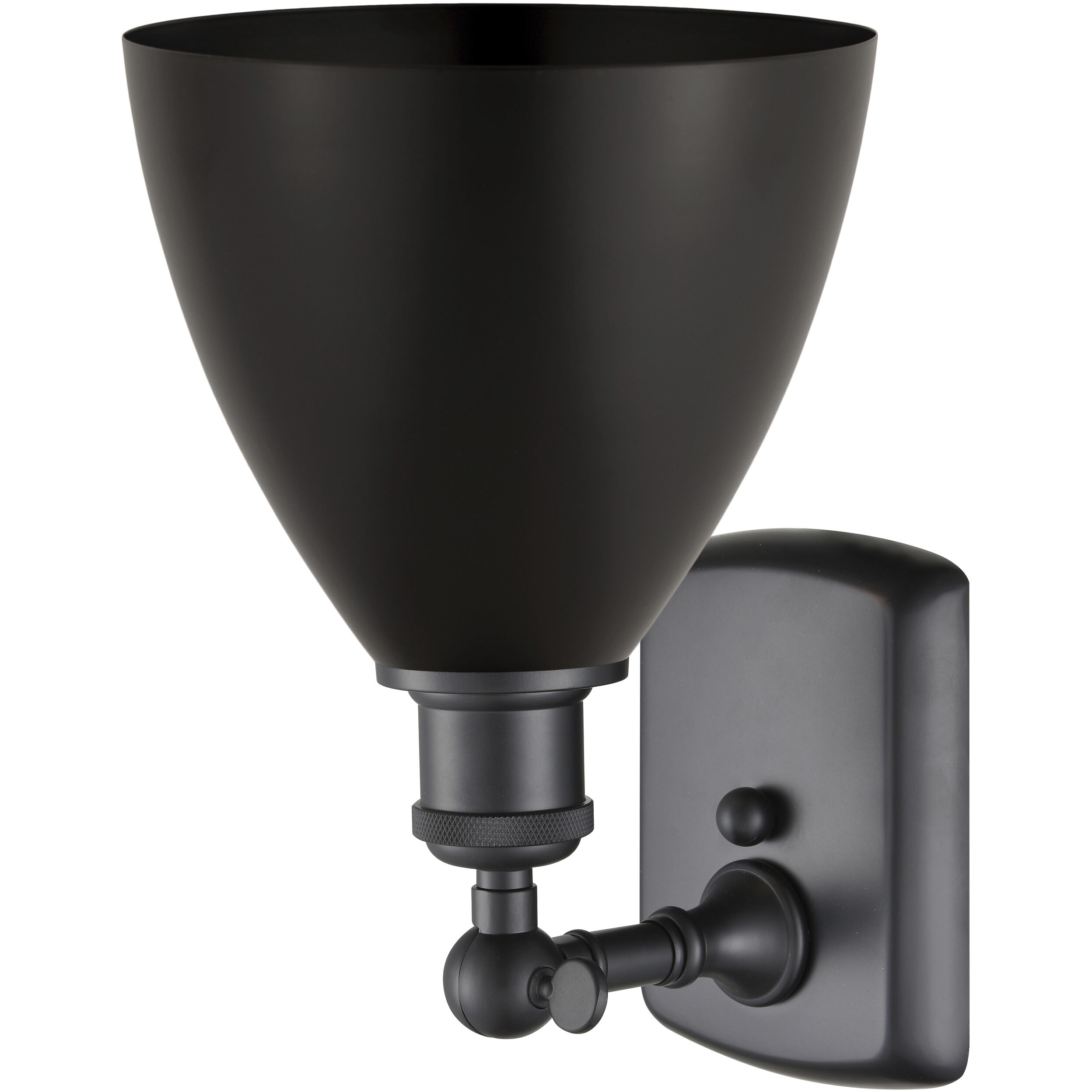 Ballston Dome LED 7.5 inch Matte Black Sconce Wall Light