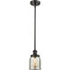 Small Bell LED 5 inch Oil Rubbed Bronze Pendant Ceiling Light, Ballston