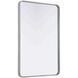 Remy 40 X 27 inch Silver Mirror