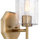 Haven 1 Light 7 inch Old Satin Brass Wall Sconce Wall Light