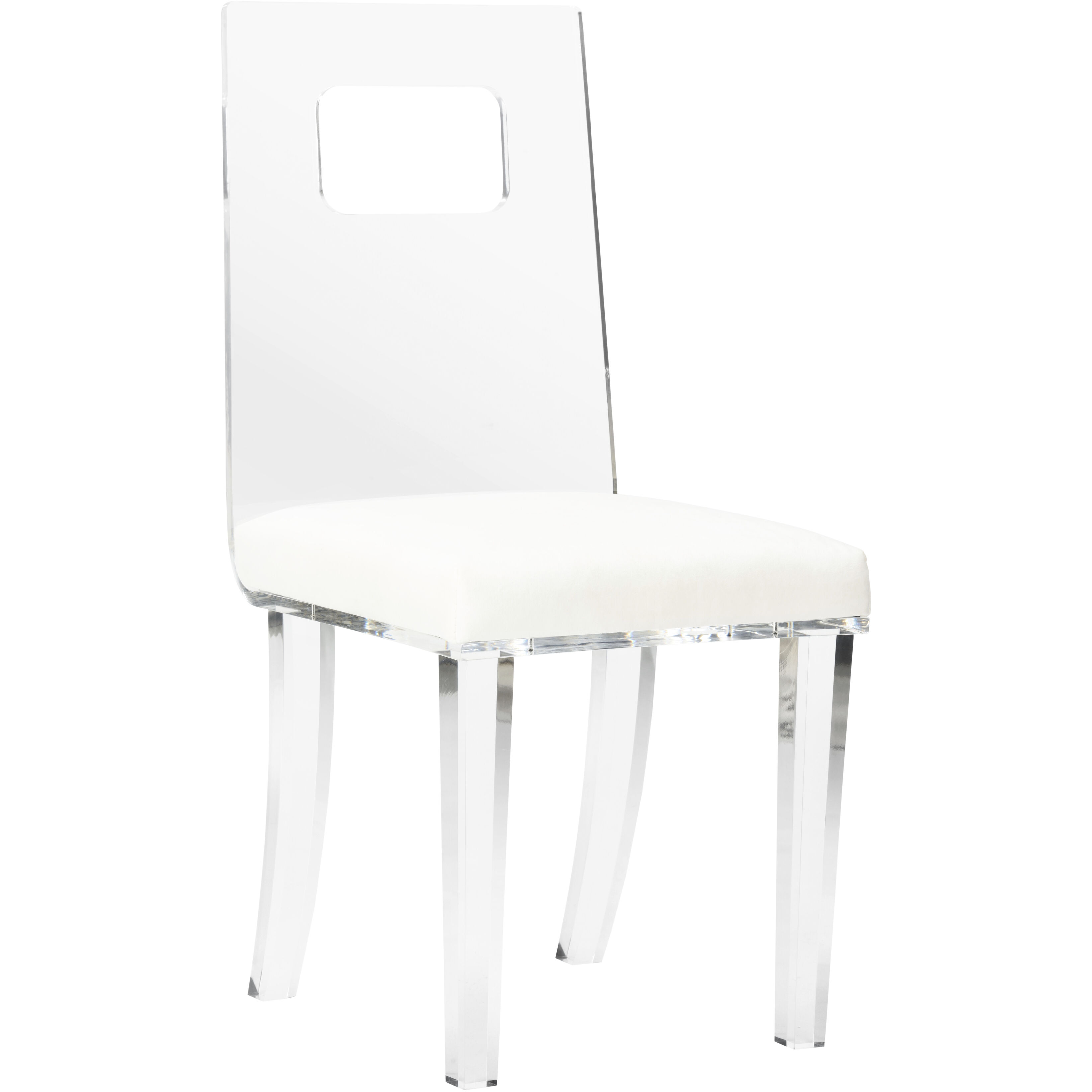 Simon White/Cream Chair