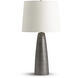 Nevosa 30 inch 150.00 watt Grey Table Lamp Portable Light