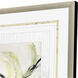 Petal Parade Green and Beige and Black and Yellow Framed Art, The Studio