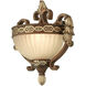 Seville 1 Light 10 inch Palacial Bronze with Gilded Accents Wall Sconce Wall Light