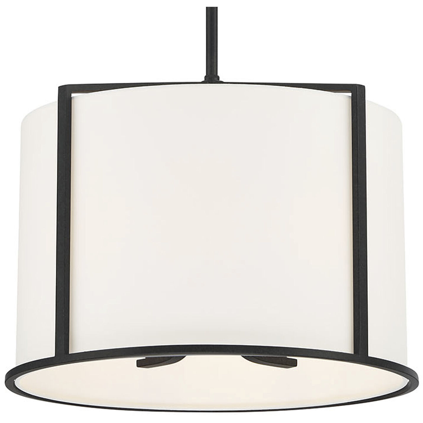 Carlyn 4 Light 16 inch Black Mini Chandelier Ceiling Light