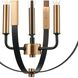 Heathrow 3 Light 14 inch Matte Black Pendant Ceiling Light
