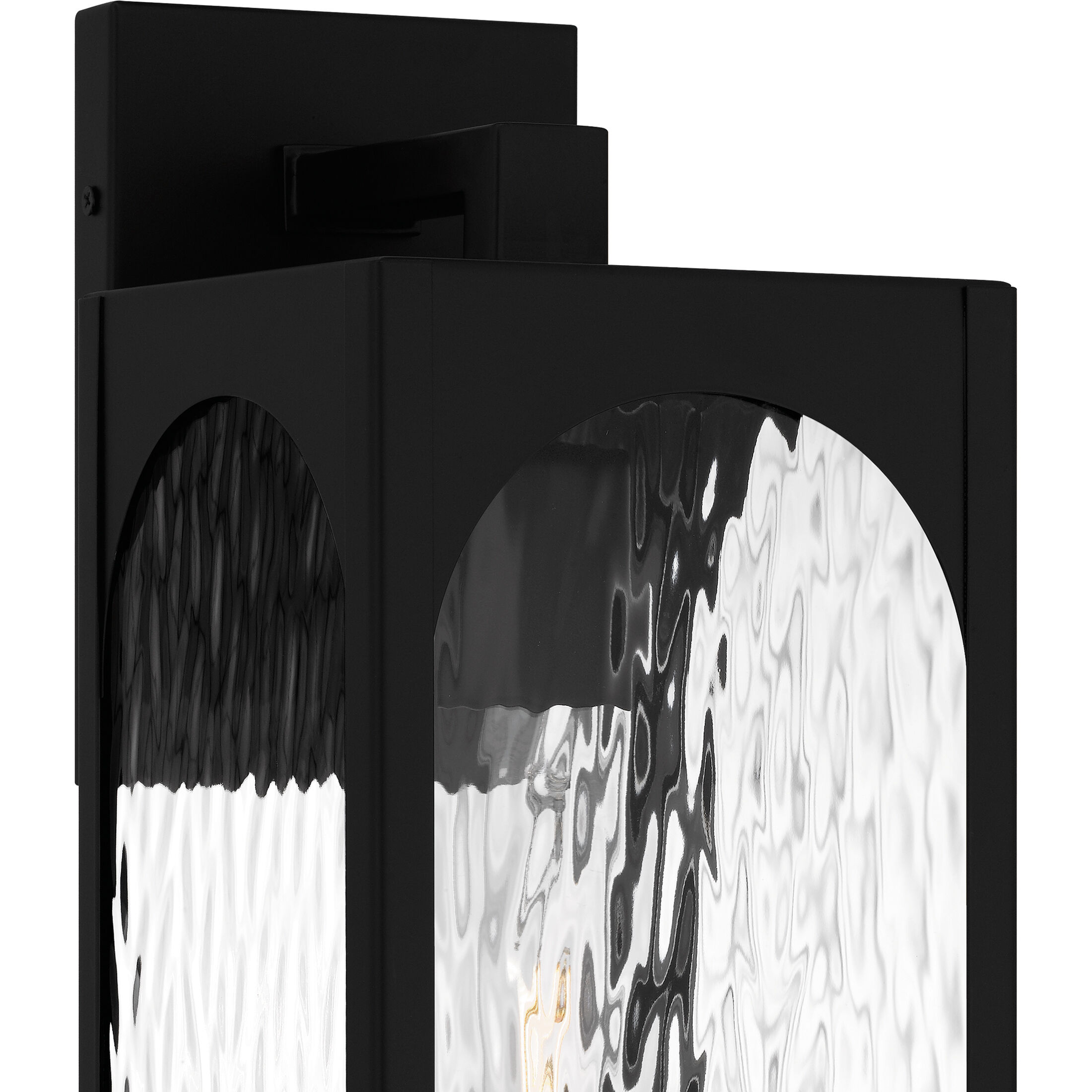 Dallington 1 Light 16.75 inch Matte Black Outdoor Wall Lantern, Medium