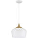 Blend LED 12 inch White Pendant Ceiling Light