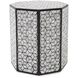 Avanti 18 X 16 inch Black and White End Table