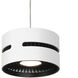 Oxford Pendant Ceiling Light in White