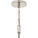 Malene 8 Light Polished Nickel Chandelier Foyer Ceiling Light