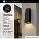 Ansel LED 12.5 inch Black Outdoor Wall Lantern