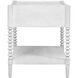 Bales 26 X 23.25 inch Off-White and Gold Side Table